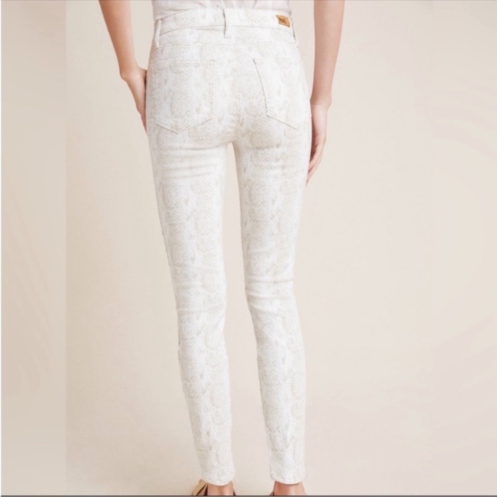 PAIGE Hoxton Ankle Jeans in Sonoran Snake - Picture 4 of 10